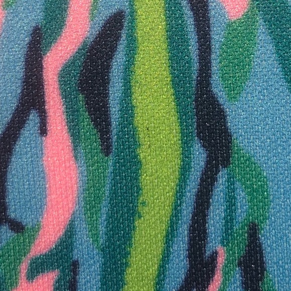 Lilly Pulitzer Low Tide Navy Catty Purrsonality GWP Weekender Bag - Picture 11 of 16